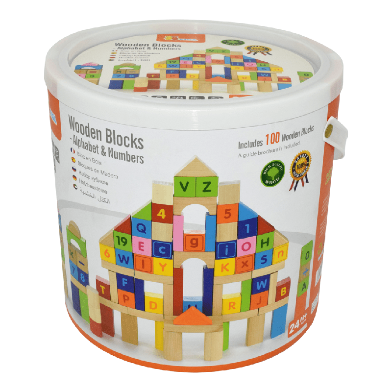 viga abc and number block set