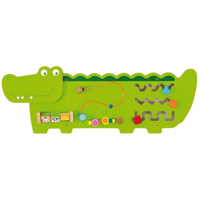 wall game crocodile