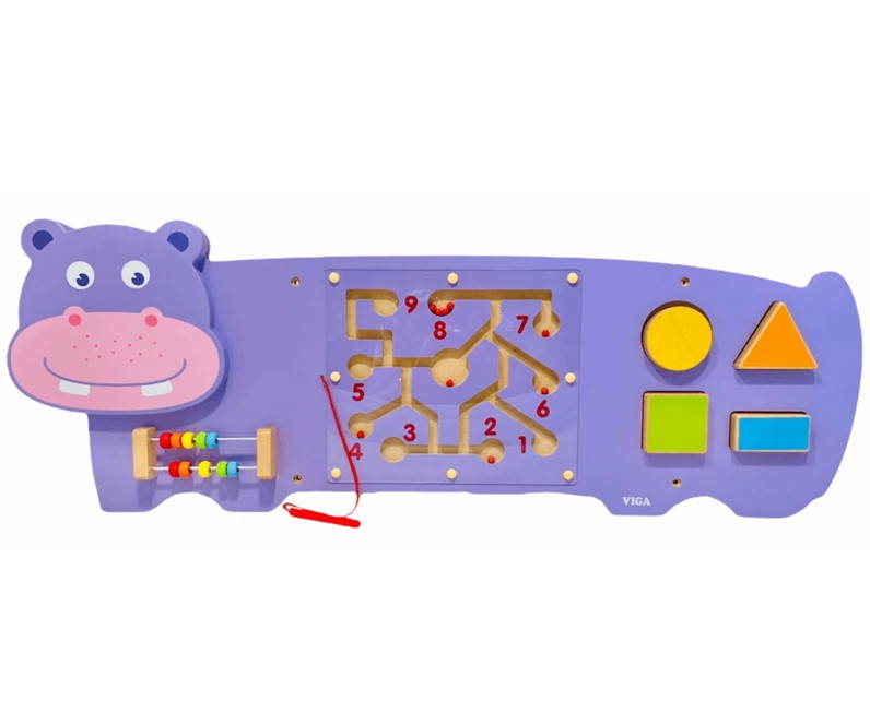 viga wall game hippo