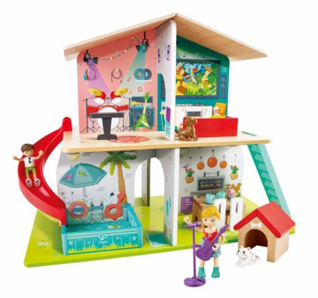 hape rock and slide doll house hape rock and slide doll house