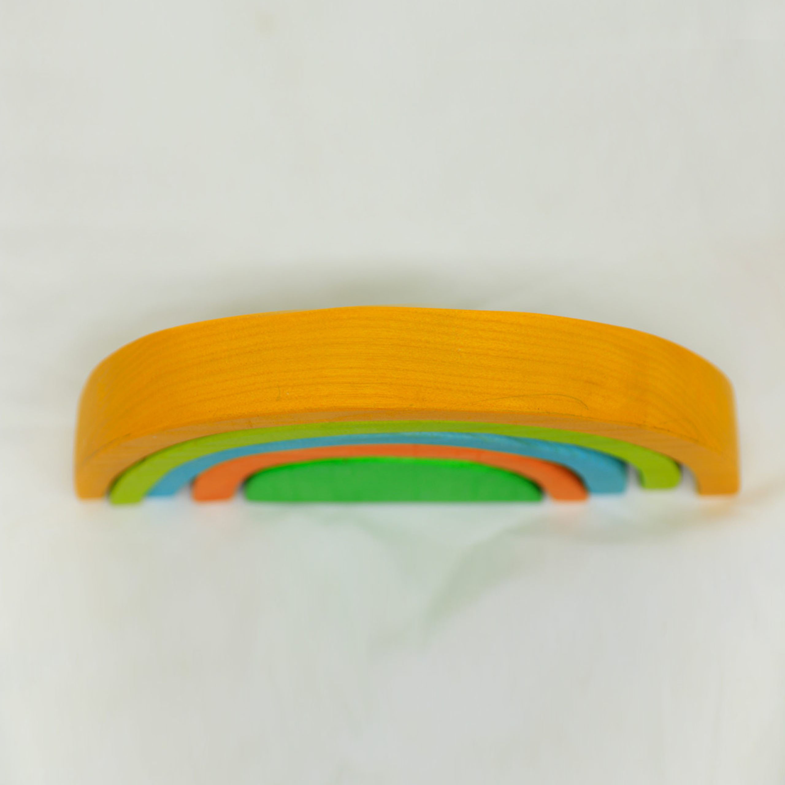 Qtoys Small rainbow Block set top view