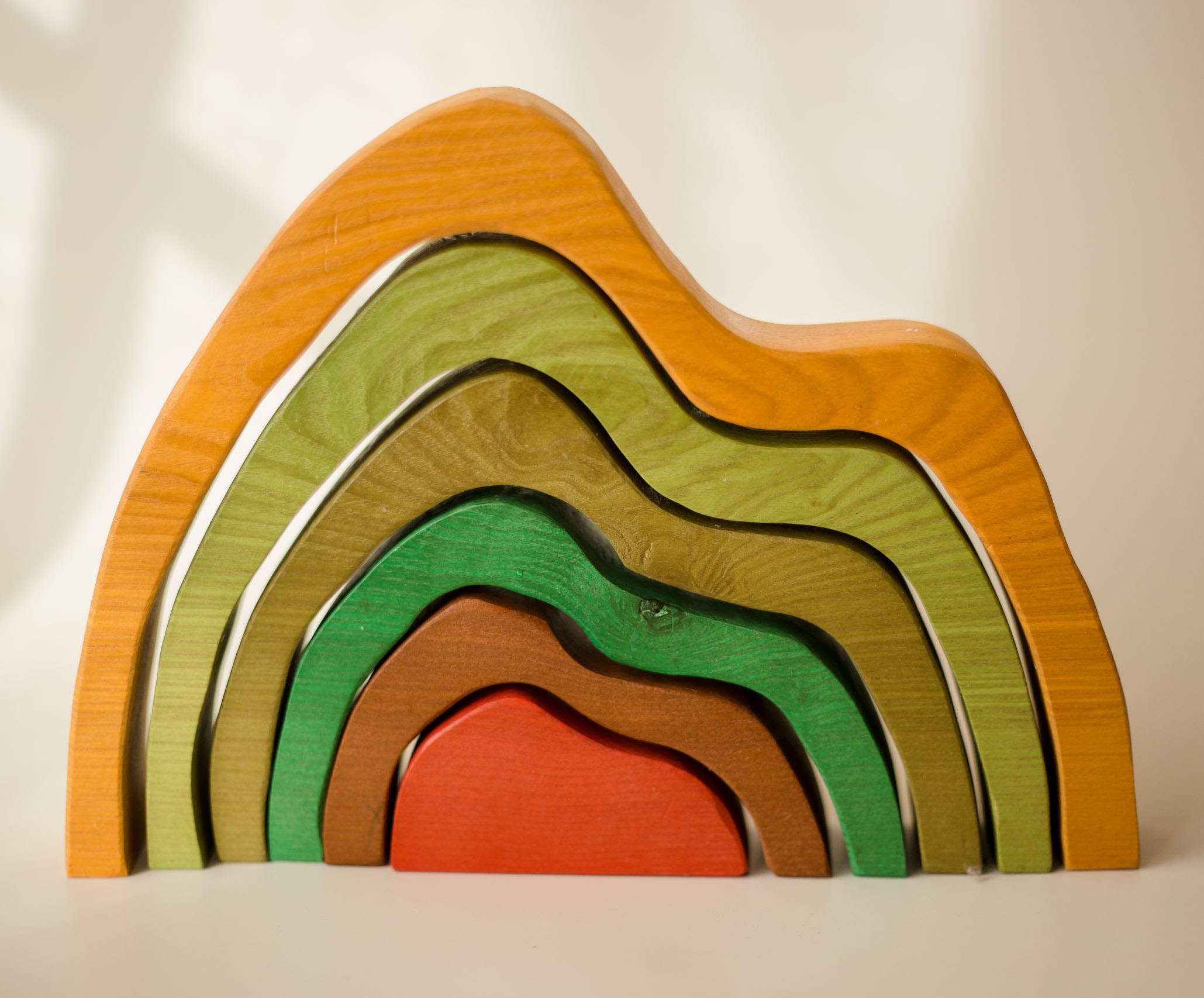 Qtoys Mountain Play set stacked