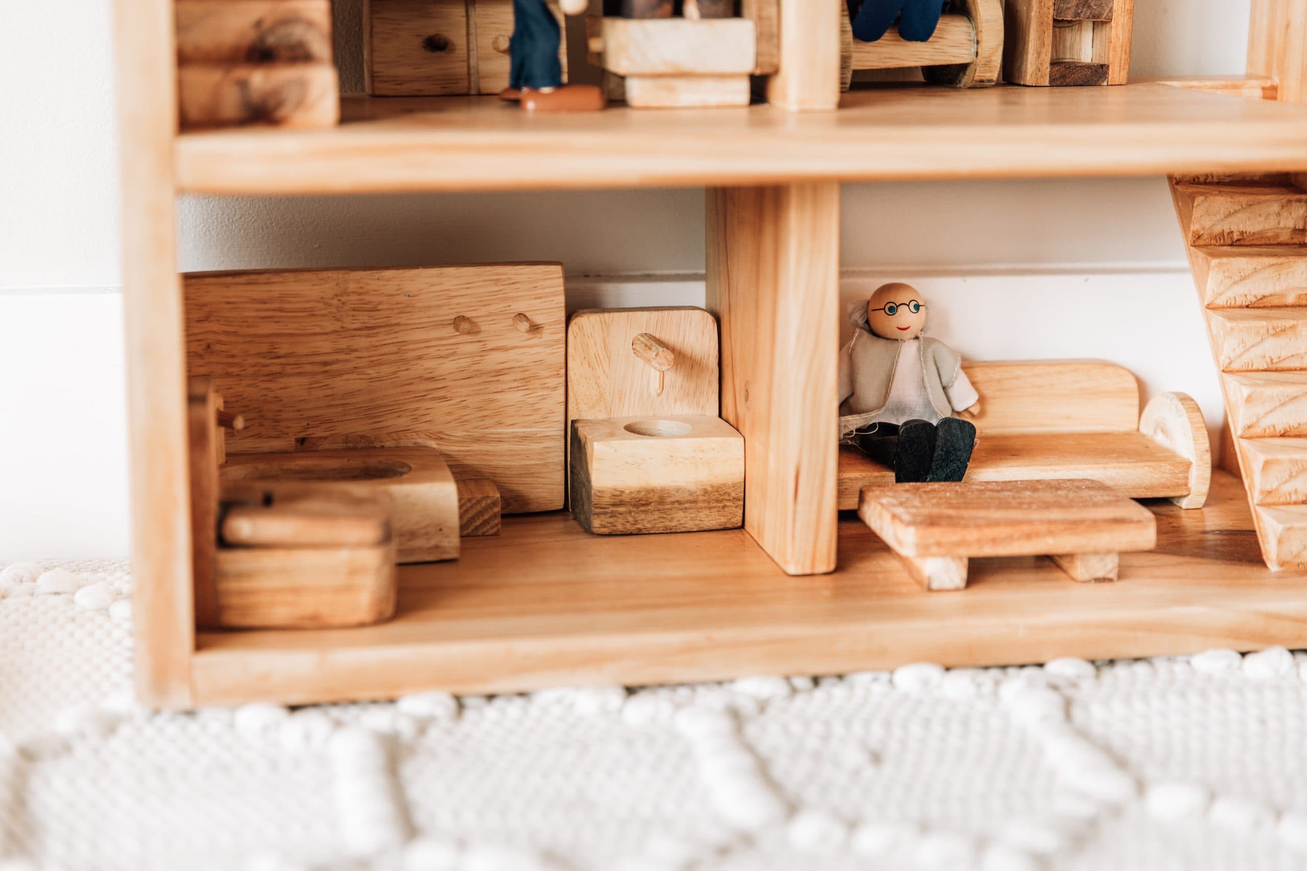 qtoys wooden bathroom dolls furniture