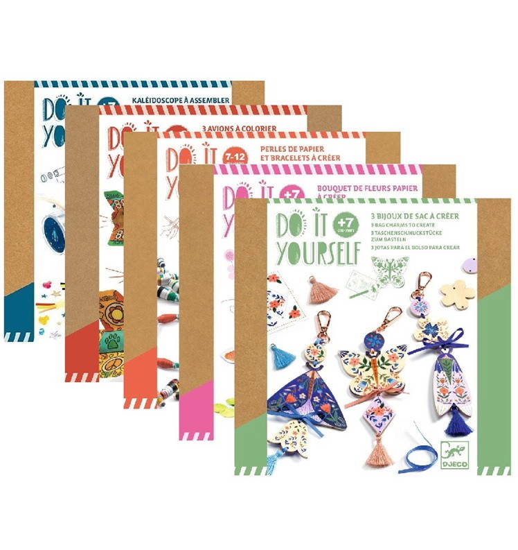DIY djeco creative kits for ages seven and up