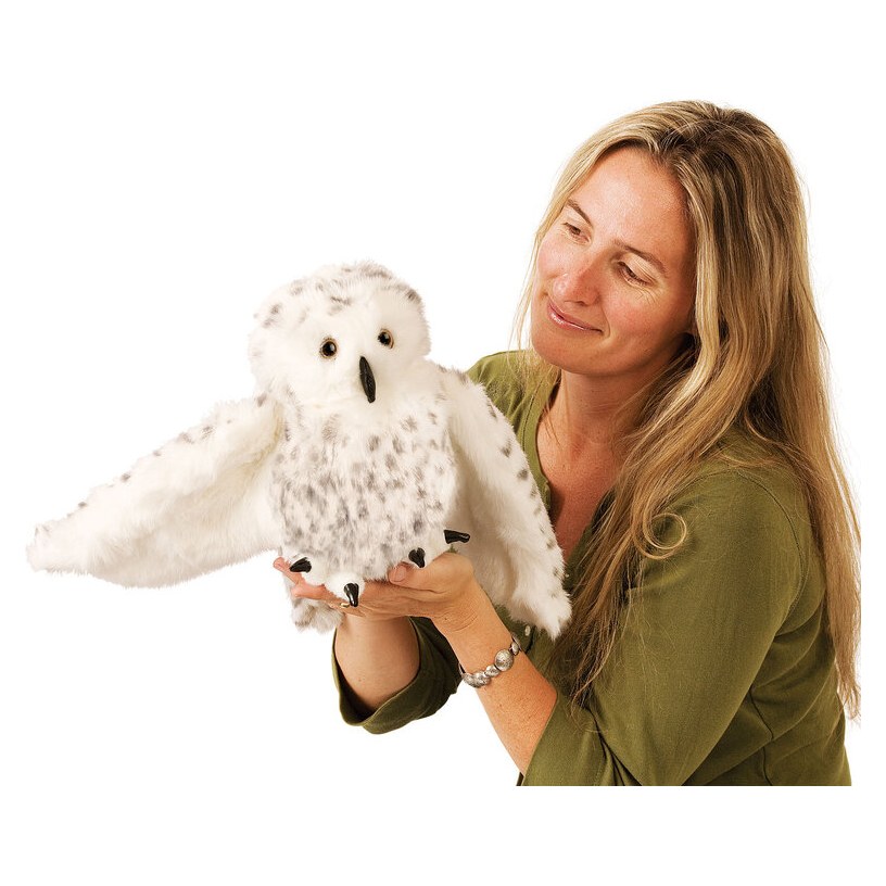 Folkmanis Snowy Owl Puppet - image 2