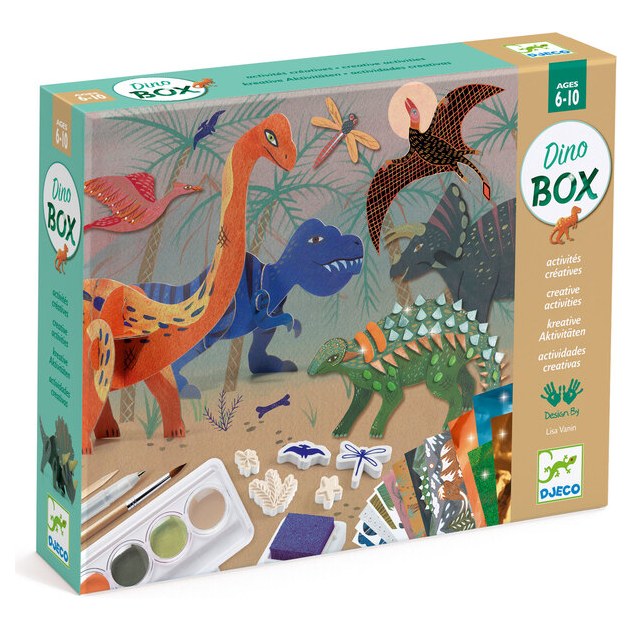 Djeco The World of Dinosaurs Multi Craft Box Kit - image 13