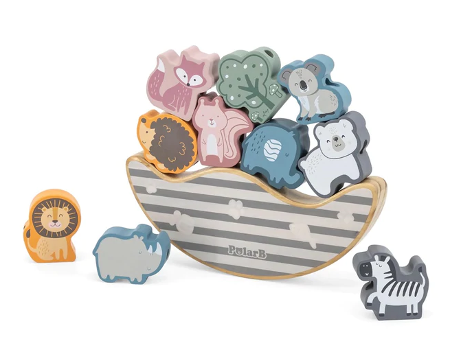 polarb balancing animals game