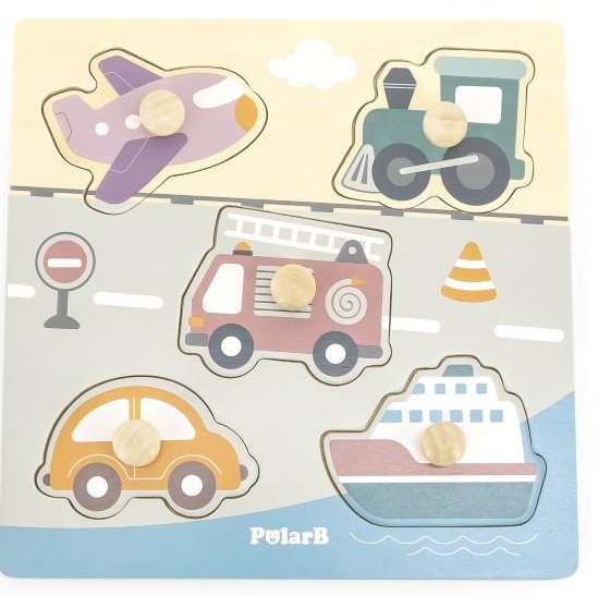 PolarB Big Knob Puzzle - Transport PolarB Big Knob Puzzle - Transport