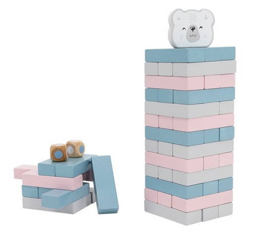 polarb block tower toy