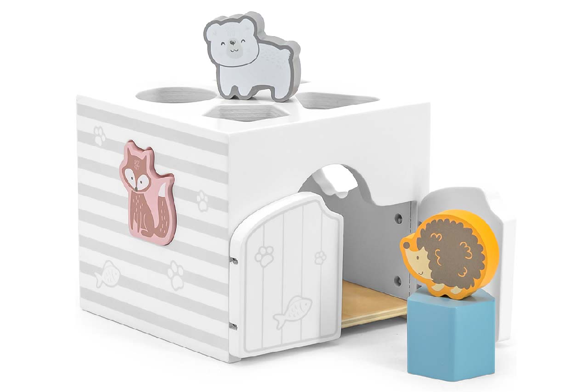 PolarB Shape Sorter with Music Blocks