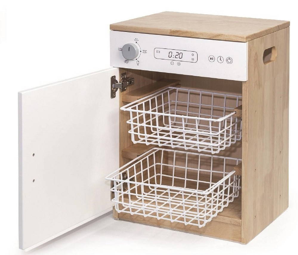 Viga Dish Washer (White) opened