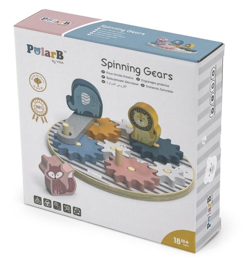 Spinning Gears in box Spinning Gears in box