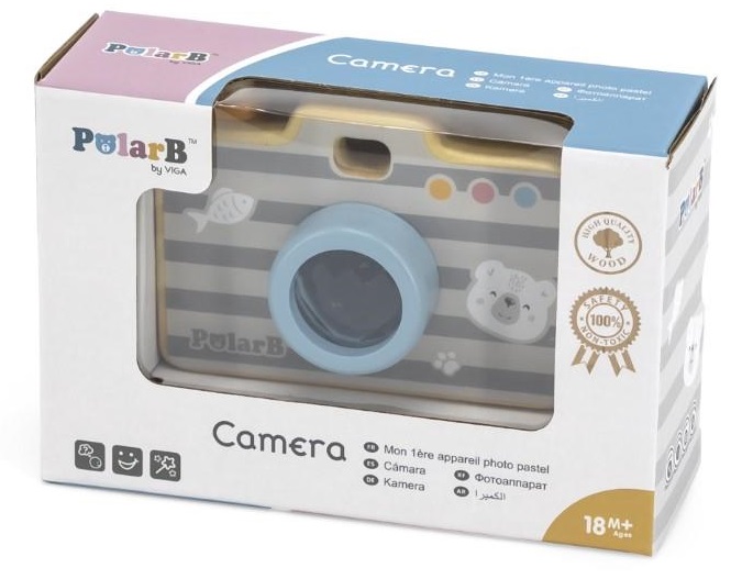 PolarB Wooden Camera in box PolarB Wooden Camera in box