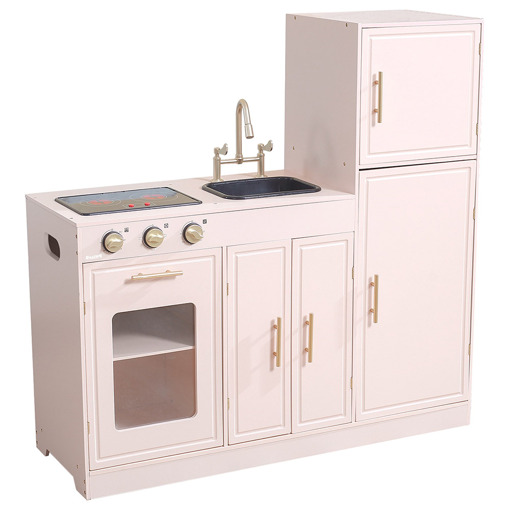 Modern Play Kitchen With Lights Sounds Better Than Target Modern Play Kitchen Pink 64658.1713169894