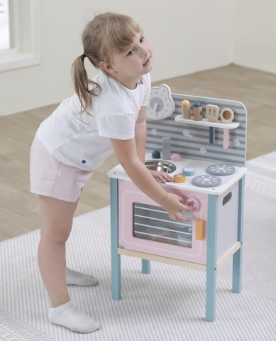 polarb mini pastel kids kitchen