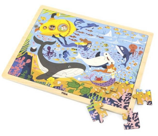 Viga Jigsaw Puzzle 48pc - Sea Life