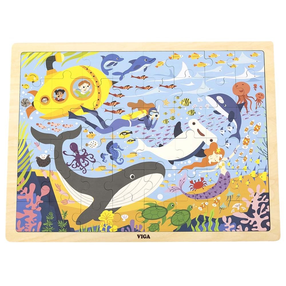 Jigsaw Puzzle 48pc - Sea Life