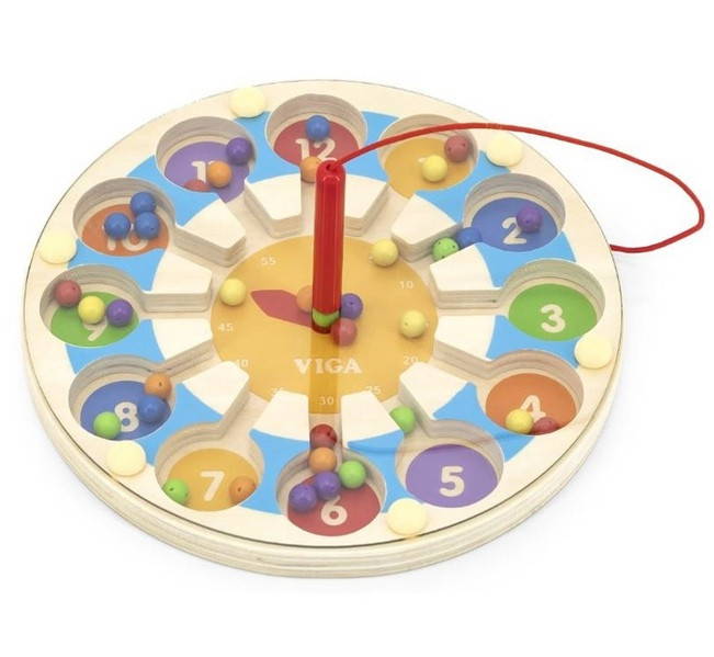 Viga Magnetic Bead Trace - Clock