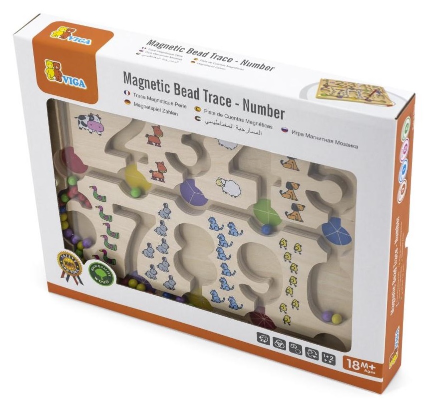 Viga Magnetic Bead Trace - Number in Box Viga Magnetic Bead Trace - Number in Box