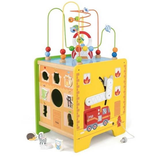 viga activity cube maze