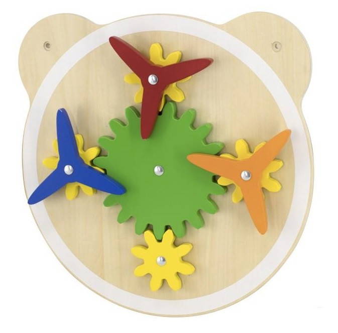 Viga Wall Toy - Turning Windmill