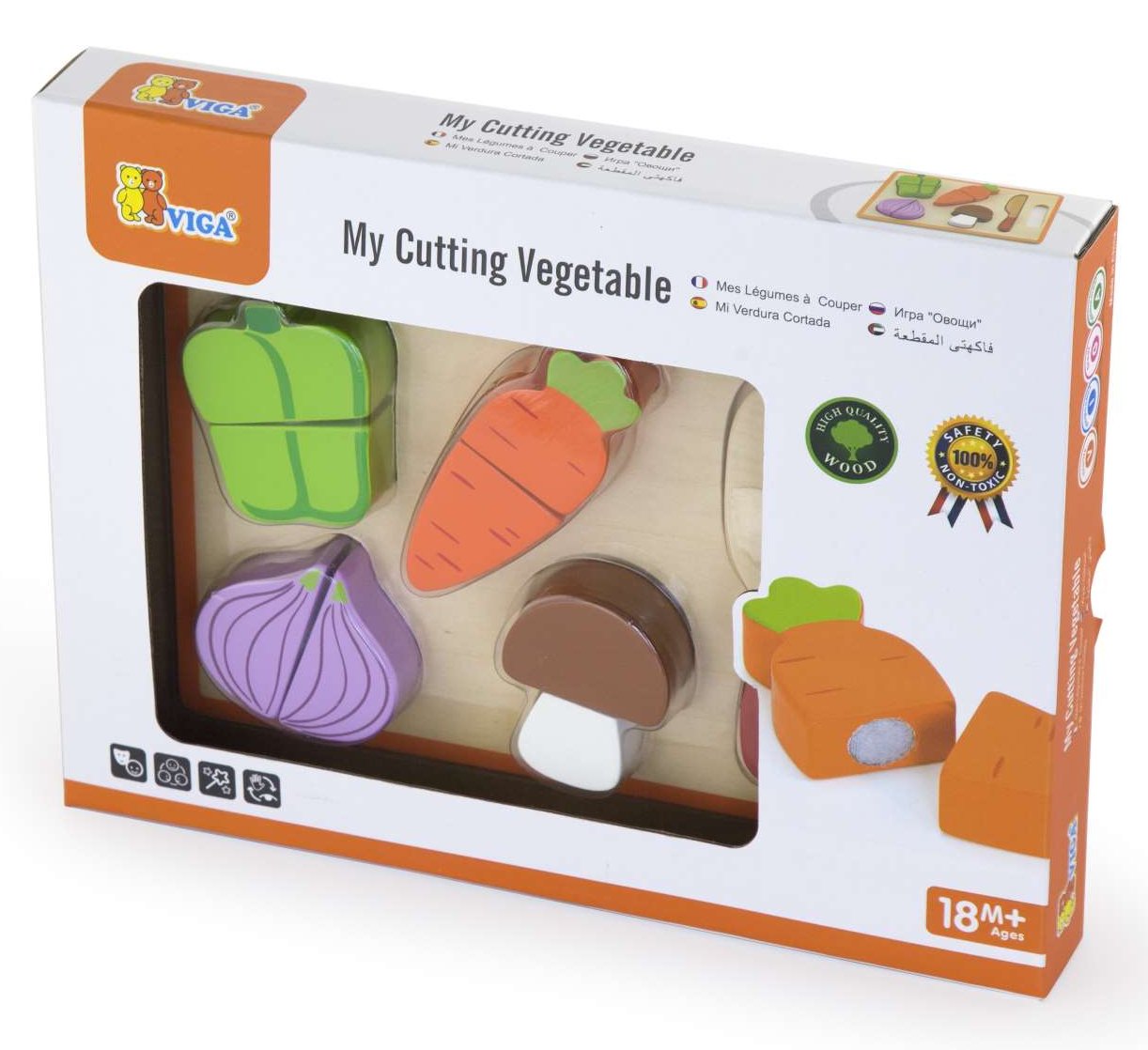 My Cutting Vegetable w/Board 11pc