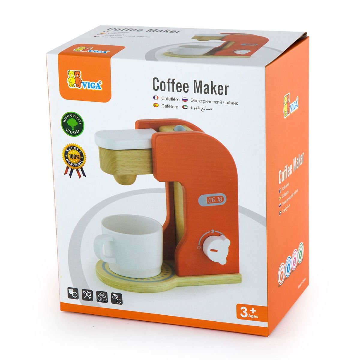 viga pretend play coffee maker in box viga pretend play coffee maker in box
