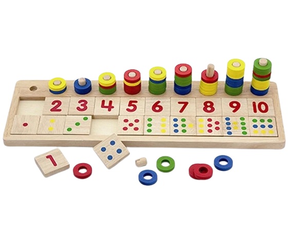 viga montessori count and match puzzle viga montessori count and match puzzle