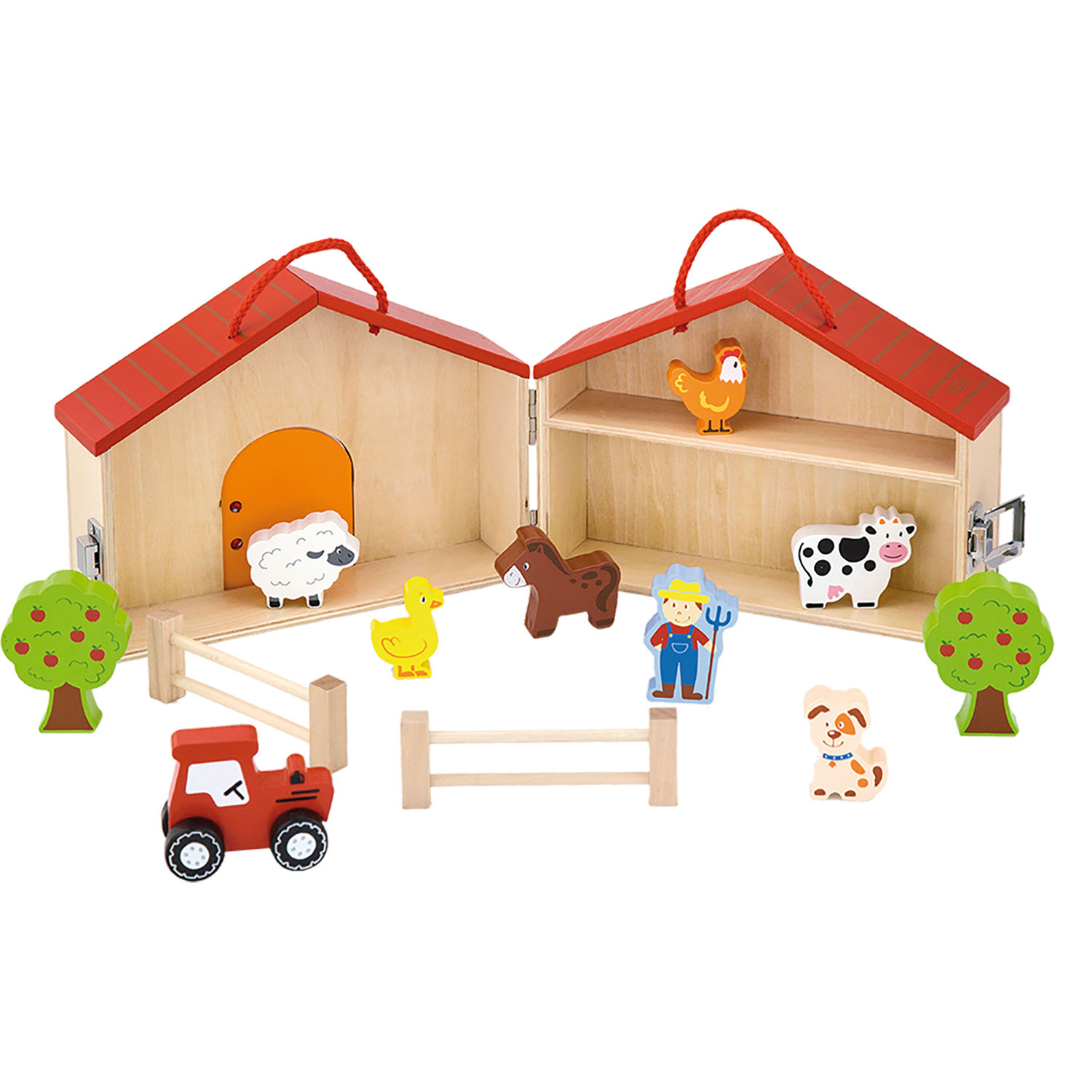 viga farm take along play set
