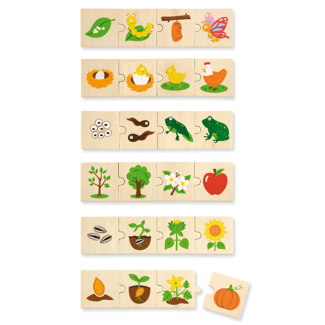 Viga Growing Puzzle Set - All Puzzles
