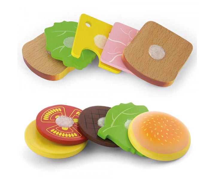 Viga Hamburger and Sandwich Set Pieces in Detail Viga Hamburger and Sandwich Set Pieces in Detail