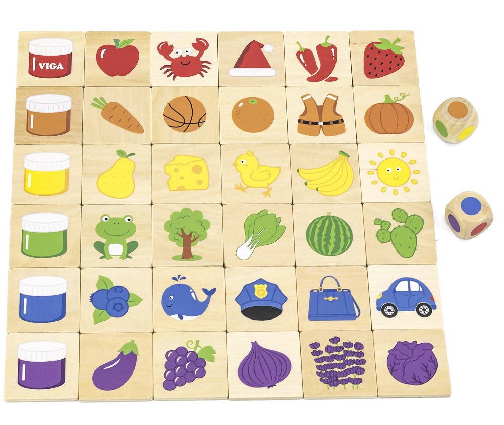 Viga Learning Colours Puzzle Set