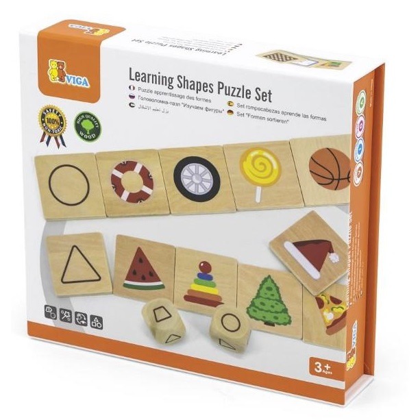 Viga Learning Shapes Puzzle Set in Box