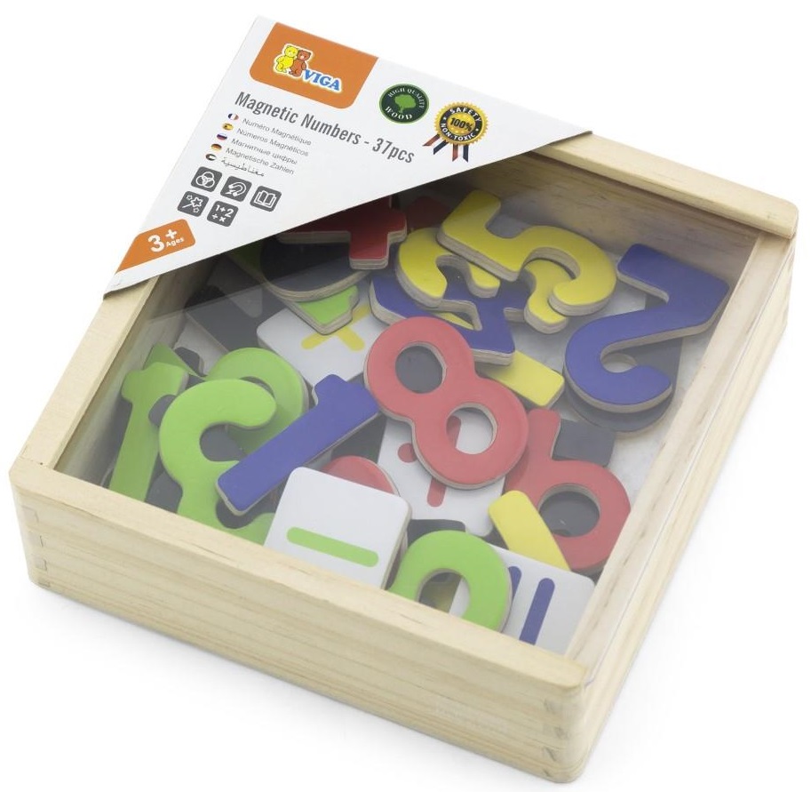 Viga Magnetic Numbers in box. Viga Magnetic Numbers in box.