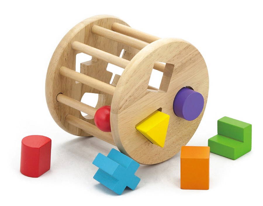 Viga Shape Sorting Wheel provides some great fun while learning the shapes!