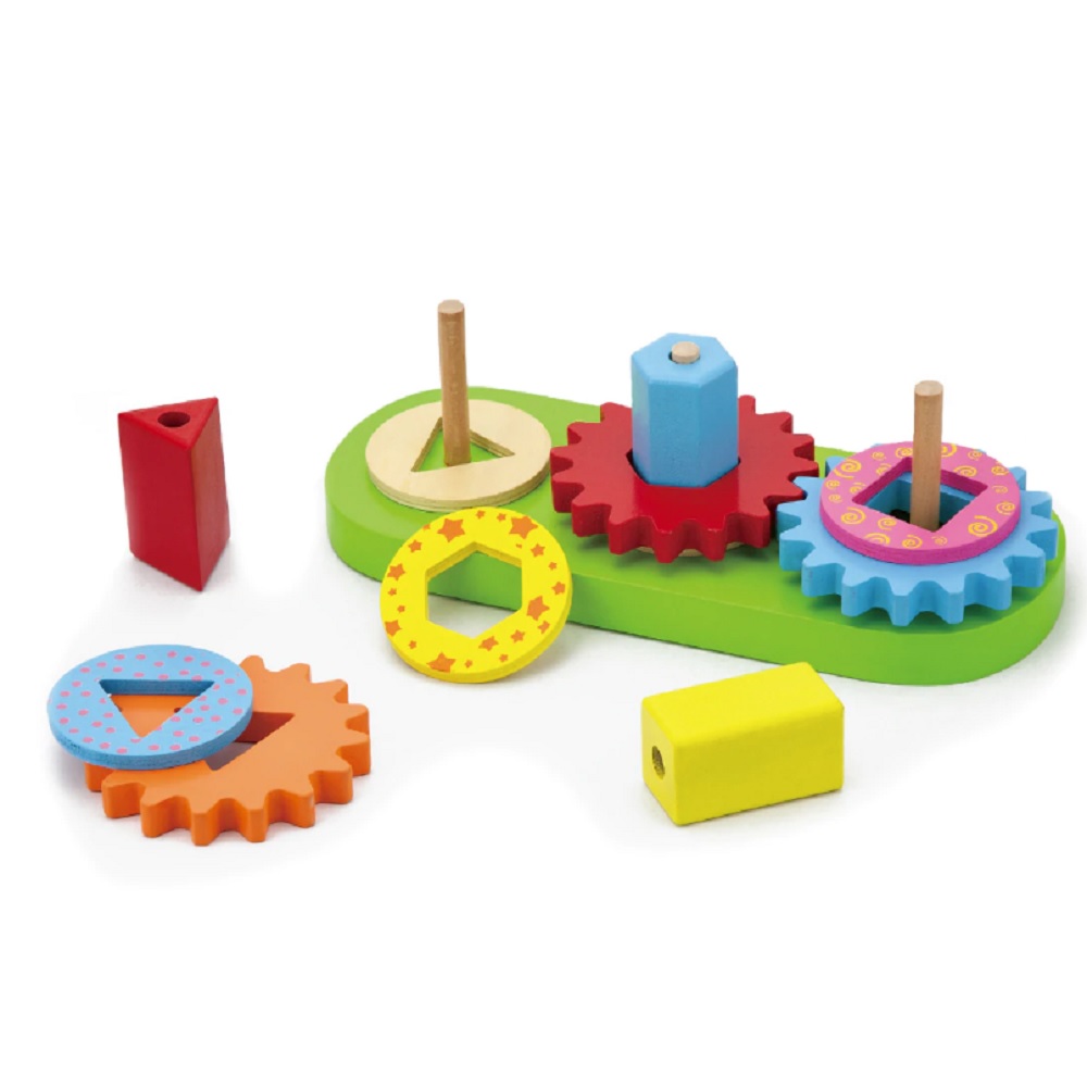 Viga Stacking Blocks with Gears Viga Stacking Blocks with Gears