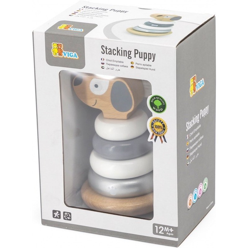 Viga Stacking Puppy Box