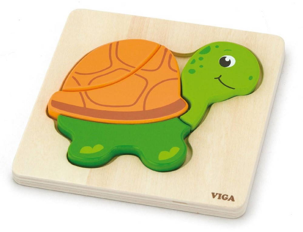 Viga Mini Block Puzzle - Turtle
