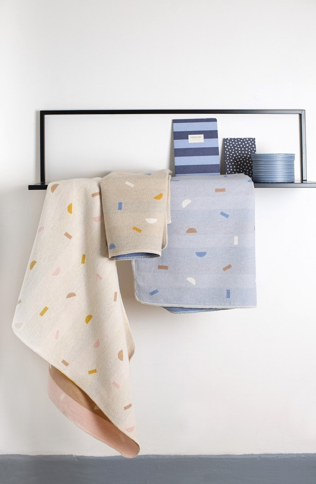 David Fussenegger Shapes Juwel Bassinet Blankets