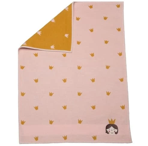 Rose Princess Organic Cotton Bassinet Blanket