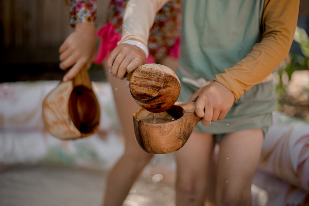 Weather it's water, sand, or beans, children love to examine, pour, and estimate as part of their natural curiosity.