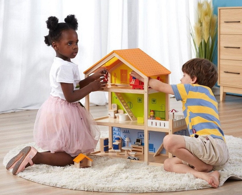 viga open play dollhouse