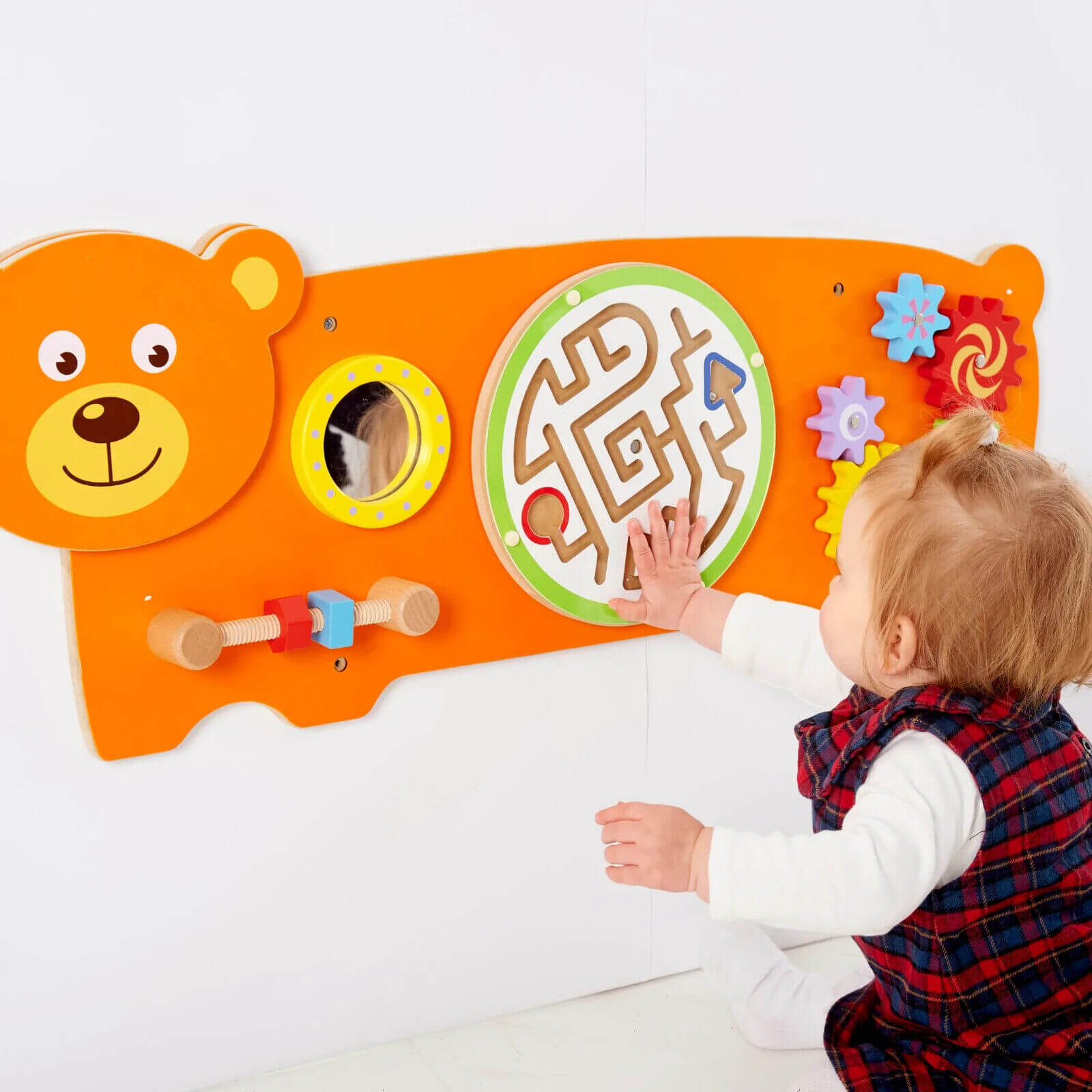 viga wall bear activity panel toy viga wall bear activity panel toy