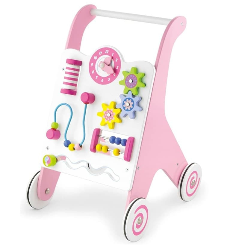 viga pink baby walker