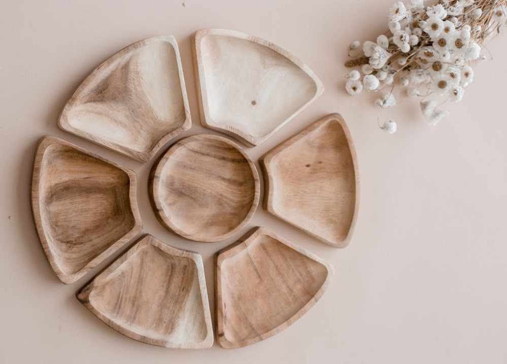 Flower trays set of 6