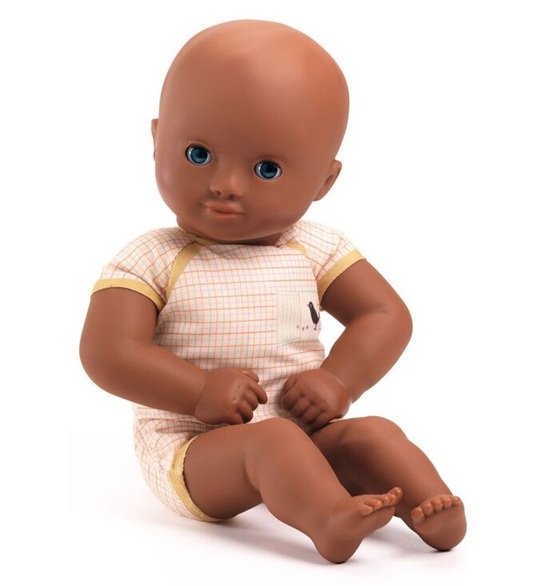 Djeco Dressable Pomea Soft Body Doll
