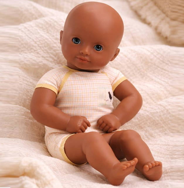 Djeco Dressable Pomea Doll in Yellow