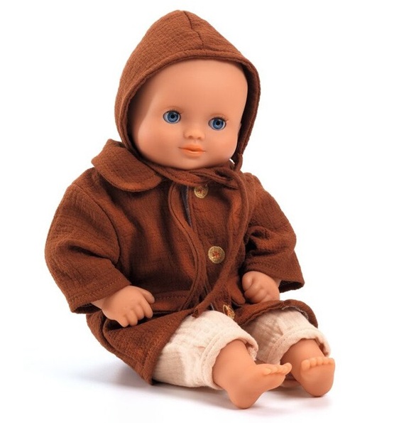 Autumn 2-piece Doll's Outfit as worn by a Djeco Pomea Doll Autumn 2-piece Doll's Outfit as worn by a Djeco Pomea Doll