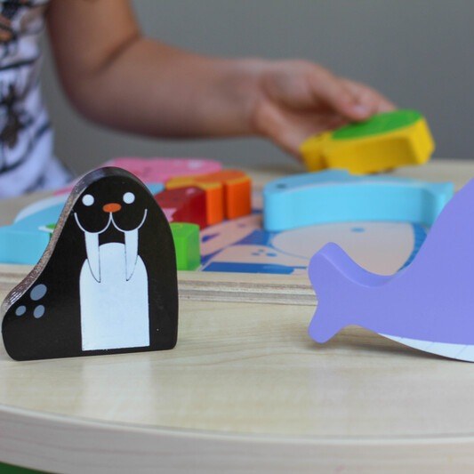Kiddie Connect Ocean Animals Chunky Puzzle - image 7