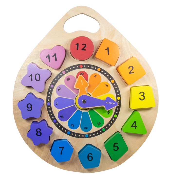 Kiddie Connect Clock Puzzle Kiddie Connect Clock Puzzle